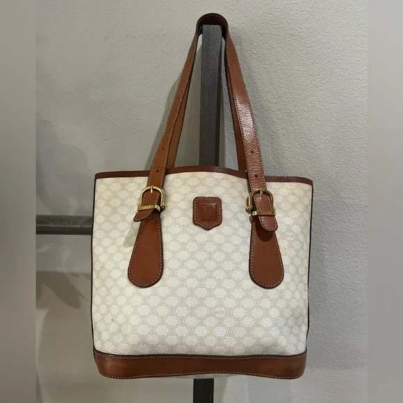 Celine | Vintage Macadam Canvas Tote - Picture 2 of 16